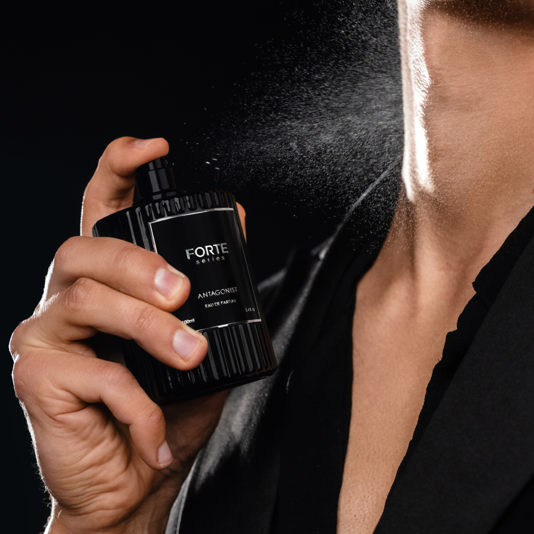 A single green leaf against a white background.