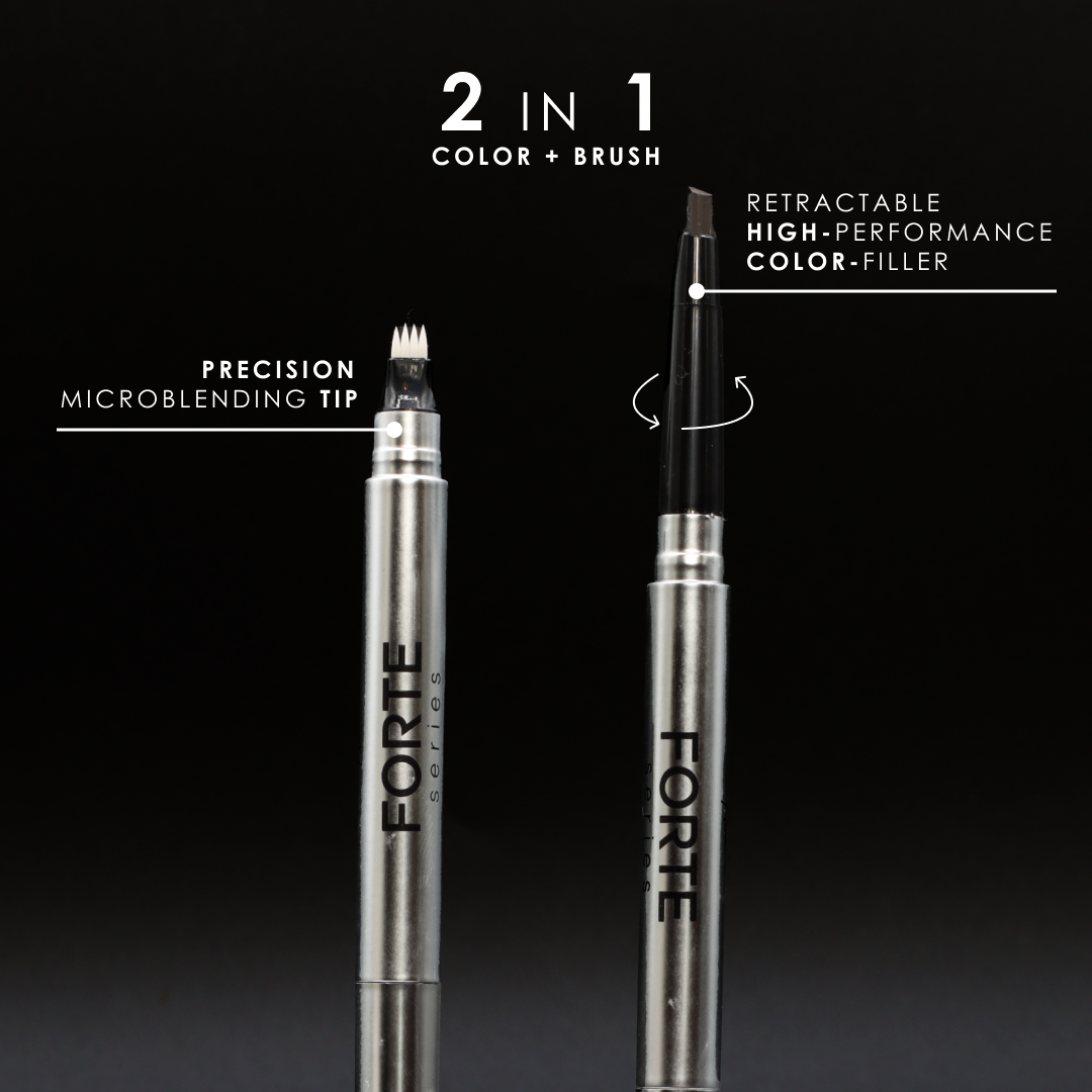 Beard and Hairline Pencil - Instant definition & Natural finish - 0.013 Oz | Forte Series - Forte Series