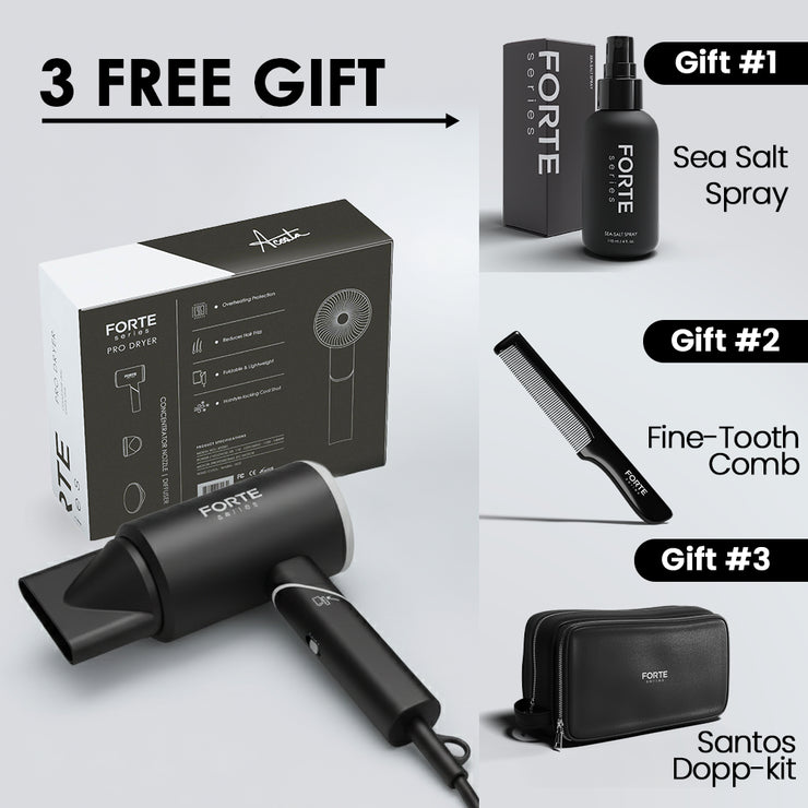 Traveler’s Volumizing Dryer + 3 Free Gifts