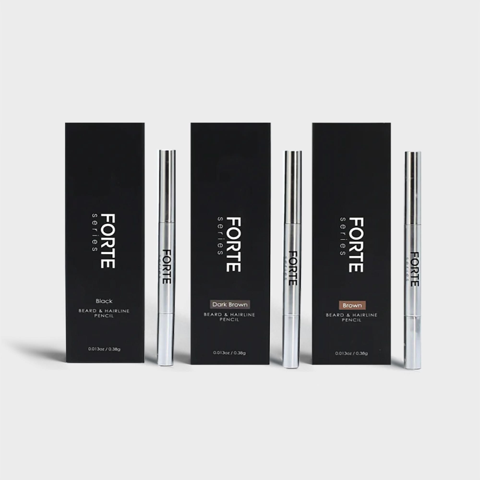 Beard and Hairline Pencil - Instant definition & Natural finish - 0.013 Oz | Forte Series - Forte Series