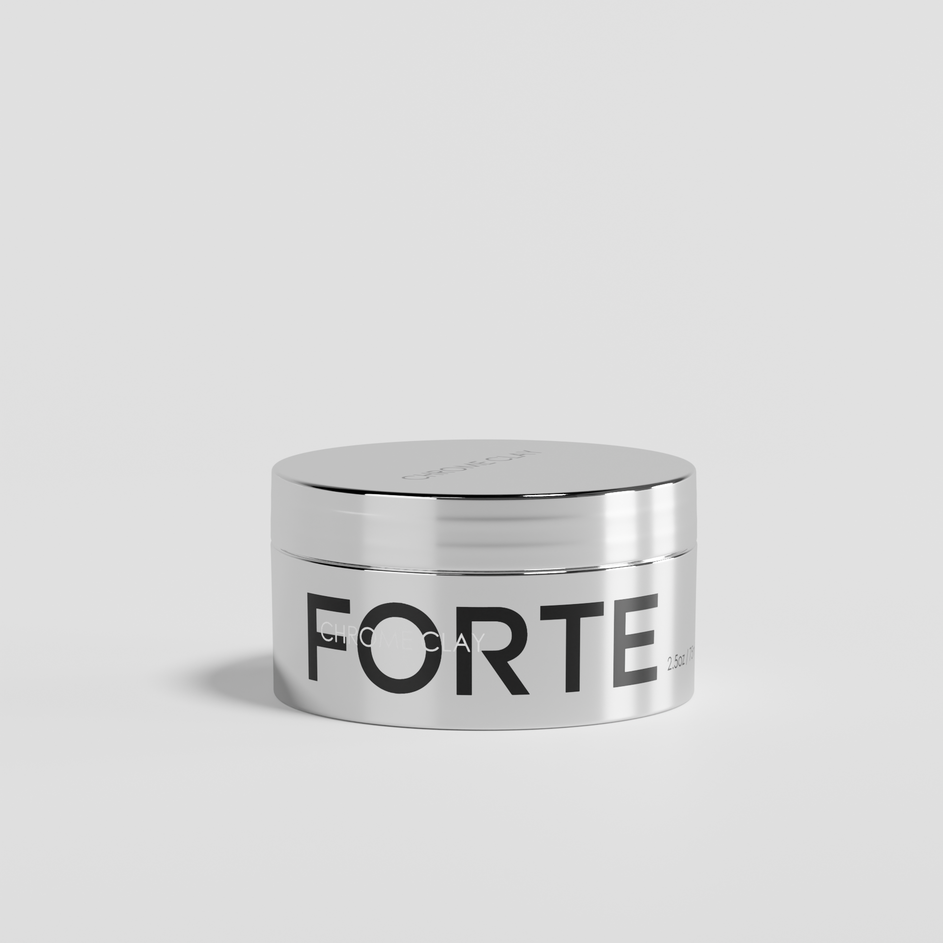 Chrome Clay - Strong Hold & Matte Finish 2.5 Oz - Image 1