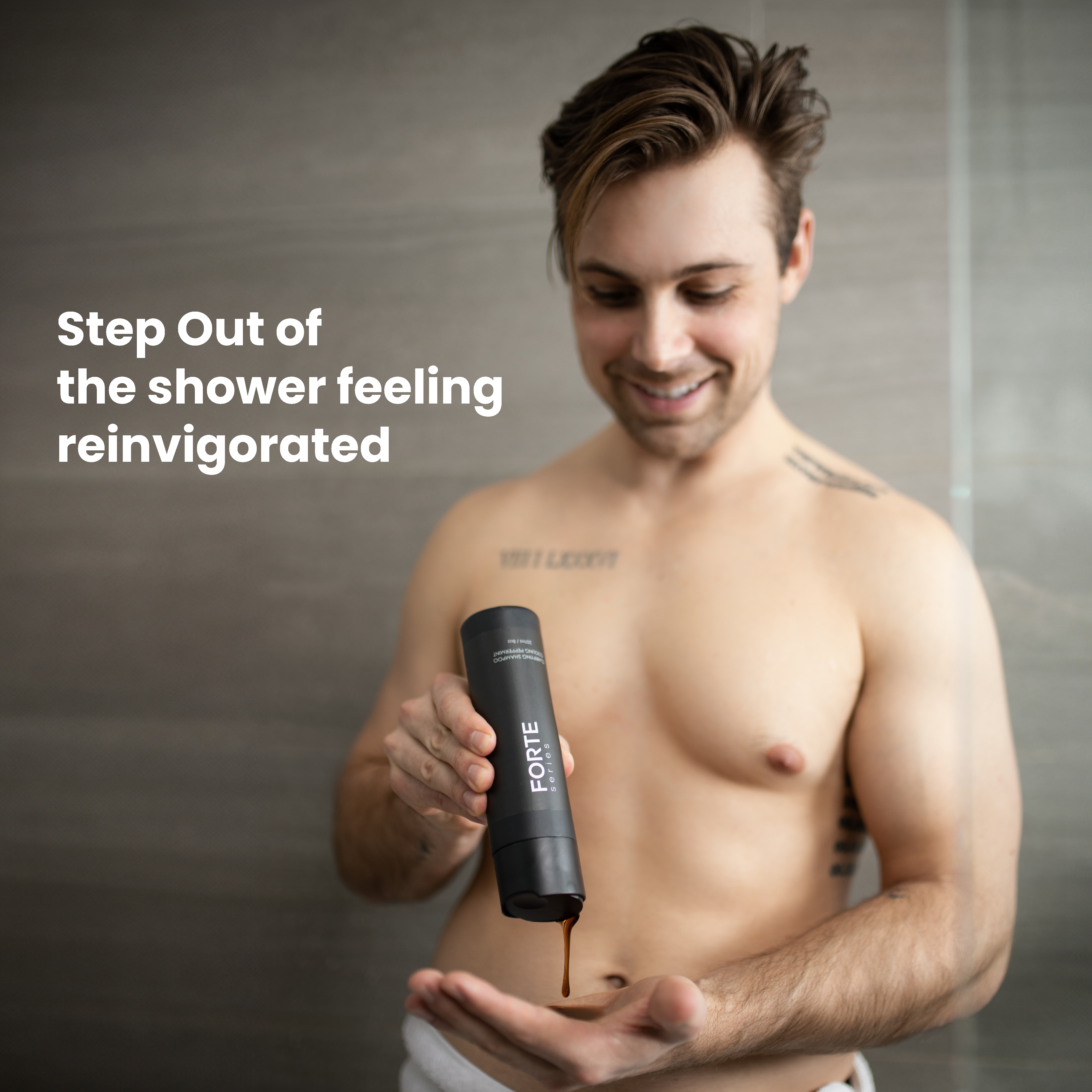 A single green leaf against a white background.