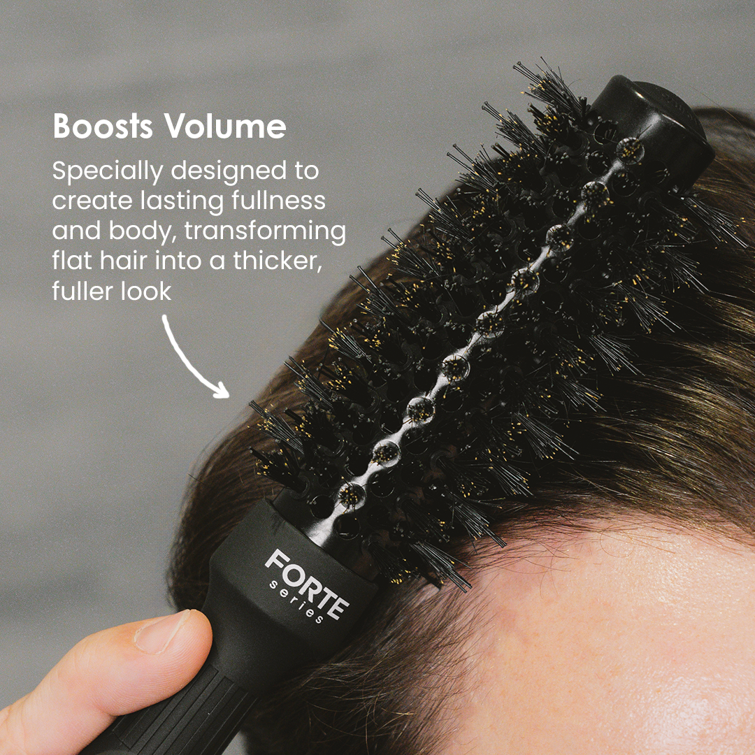 Boar Bristle Round Brush - Forte Series