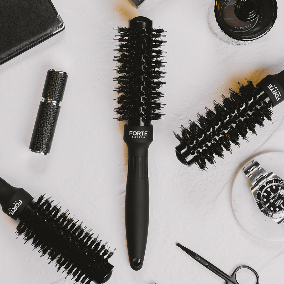 Boar Bristle Round Brush - Forte Series