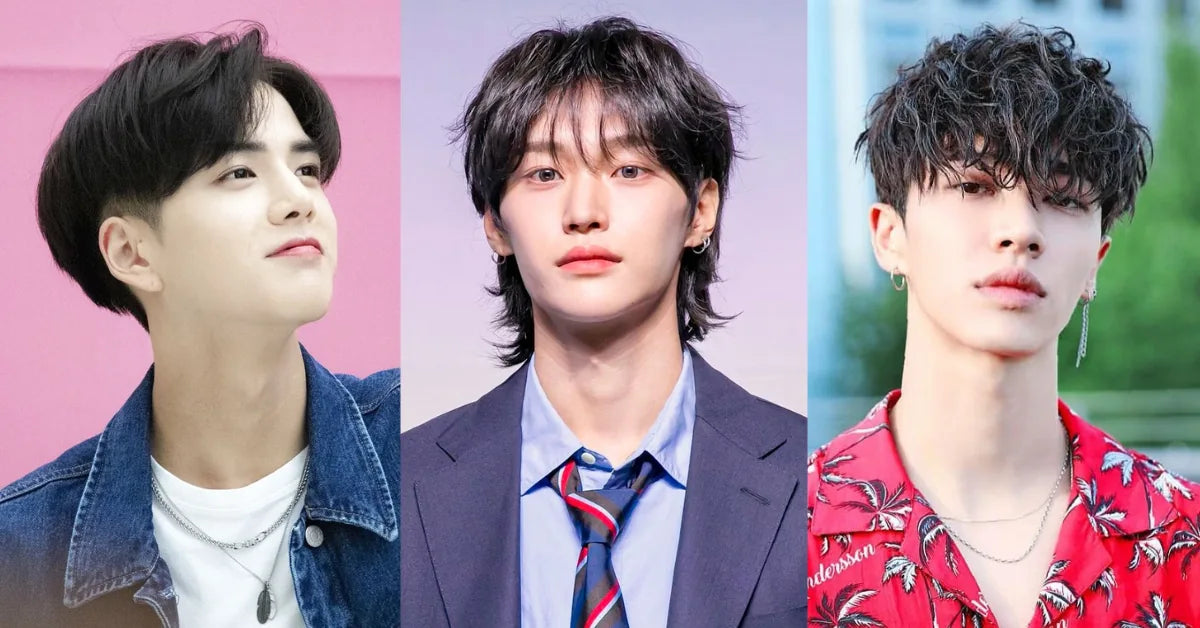 Trendy two block hairstyles for men featuring layered, wavy, and textured looks with youthful modern style.