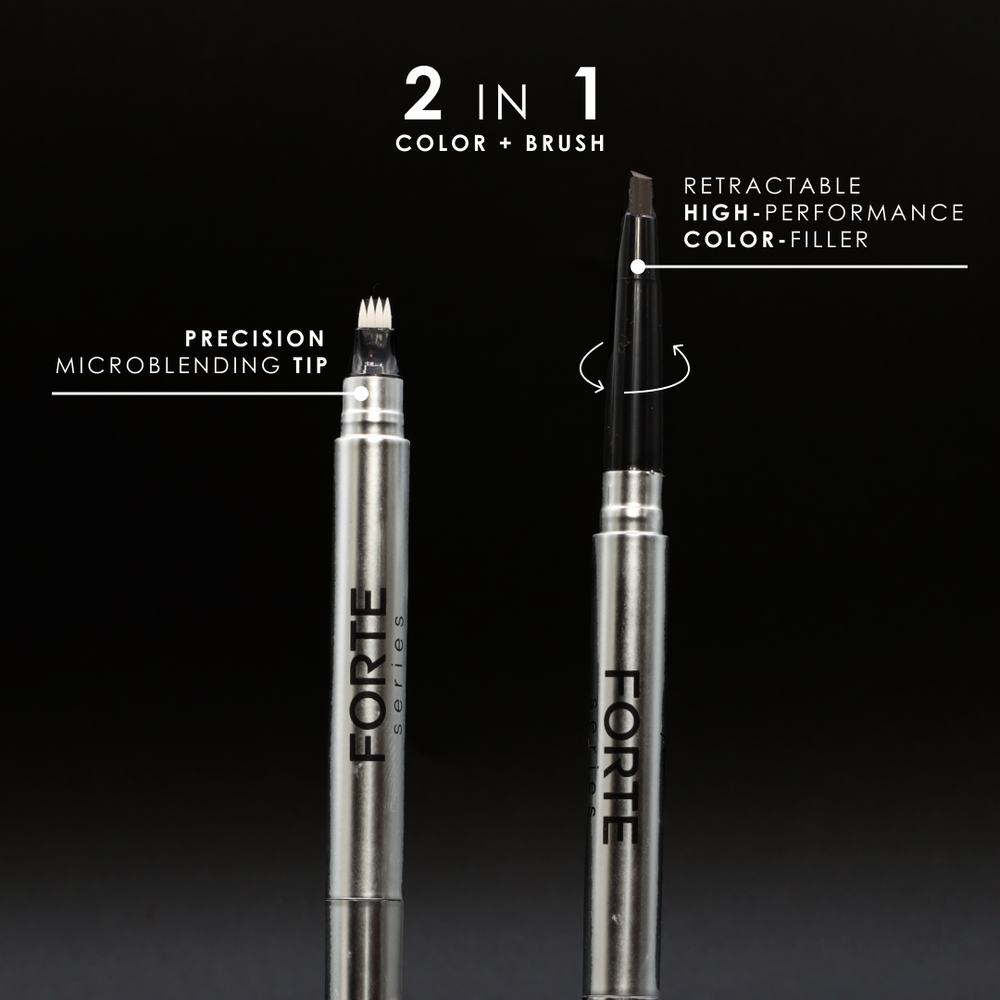 Beard and Hairline Pencil - Instant definition & Natural finish - 0.013 Oz | Forte Series - Forte Series