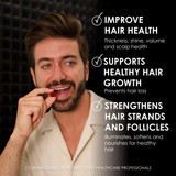 Hair Vitamin Gummies - Biotin & Hair Health Ingredients - 60 cts | Forte Series - Forte Series