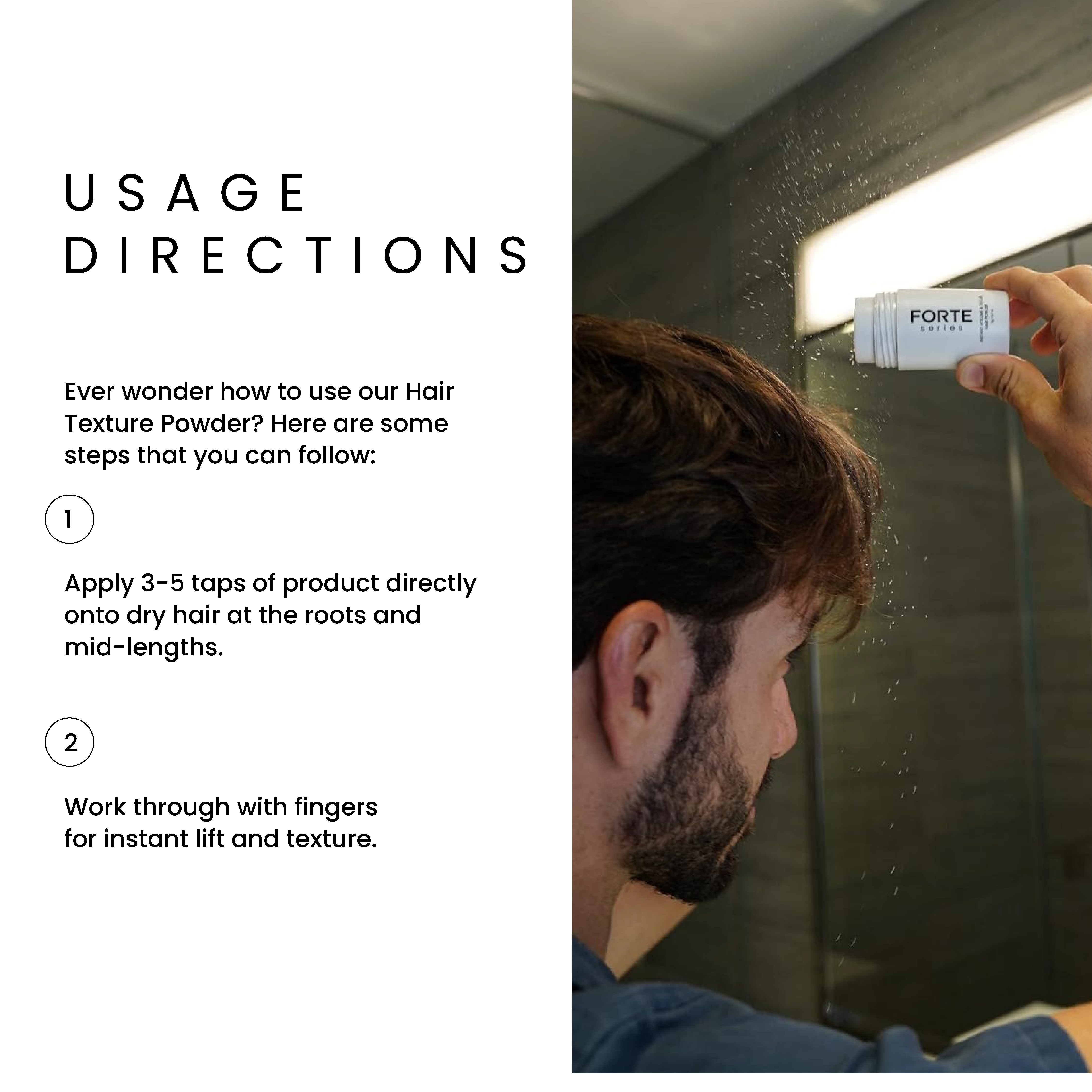 Texture Powder - Instant Volume & Texture - 0.1 Oz - Forte Series