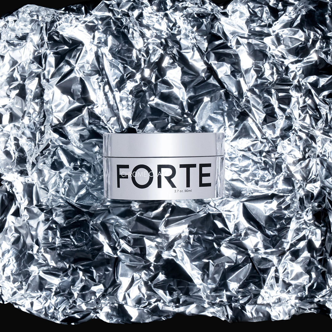 Chrome Clay - Strong Hold & Matte Finish 2.5 Oz | Forte Series