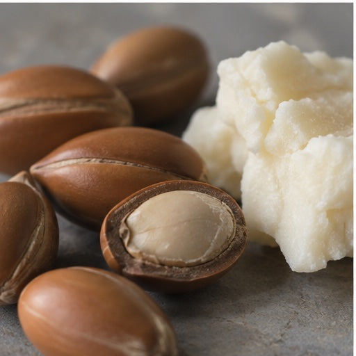 Argan oil and shea butter