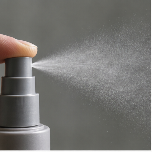 No-clump spray applicator