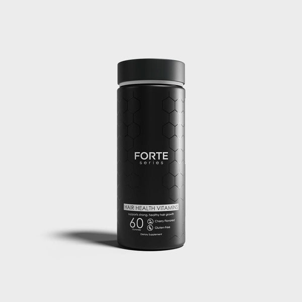 Hair Vitamin Gummies - Biotin & Hair Health Ingredients - 60 cts | Forte Series - Forte Series