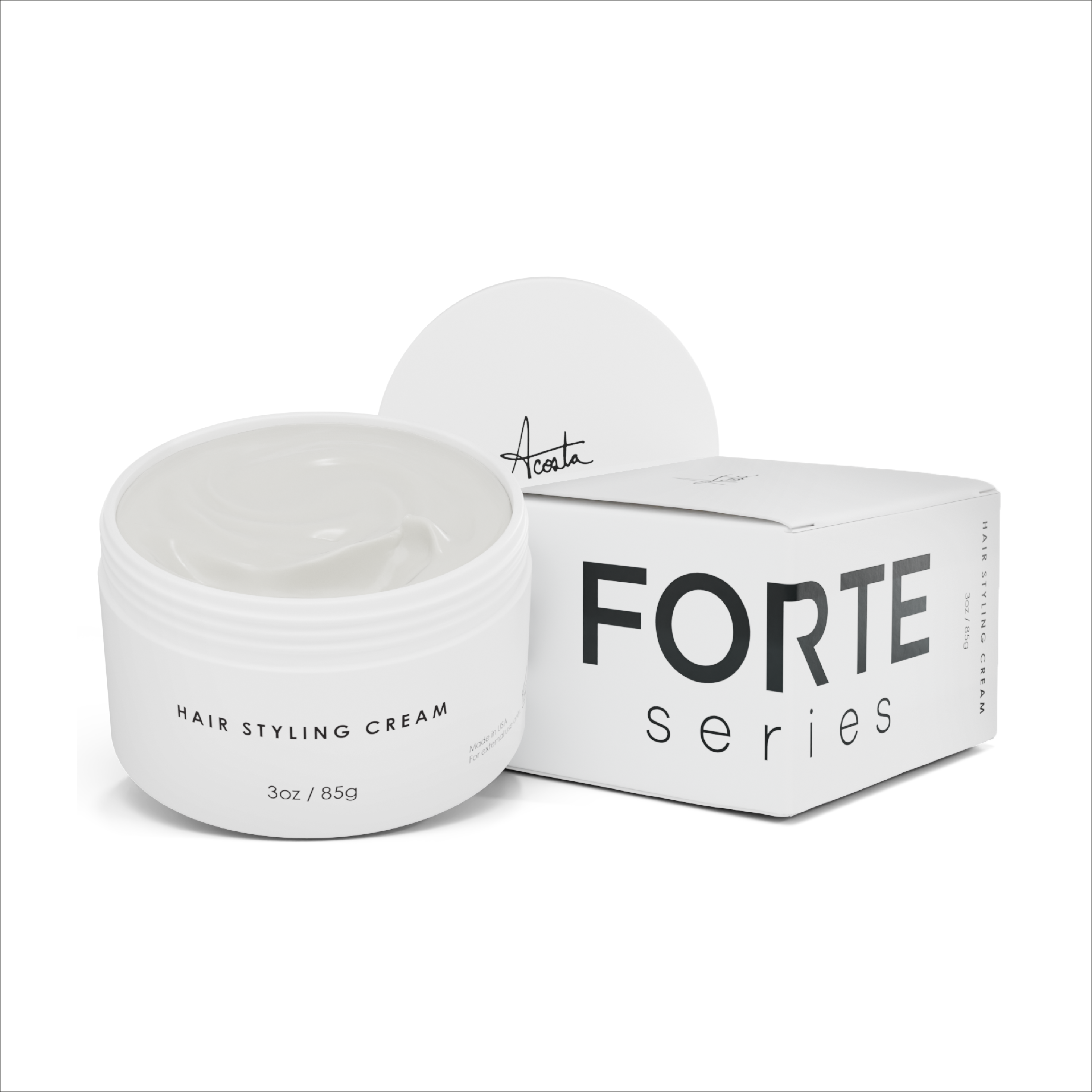 Styling Cream - Firm Hold, Thickening & Nourishing-3 Oz - Forte Series