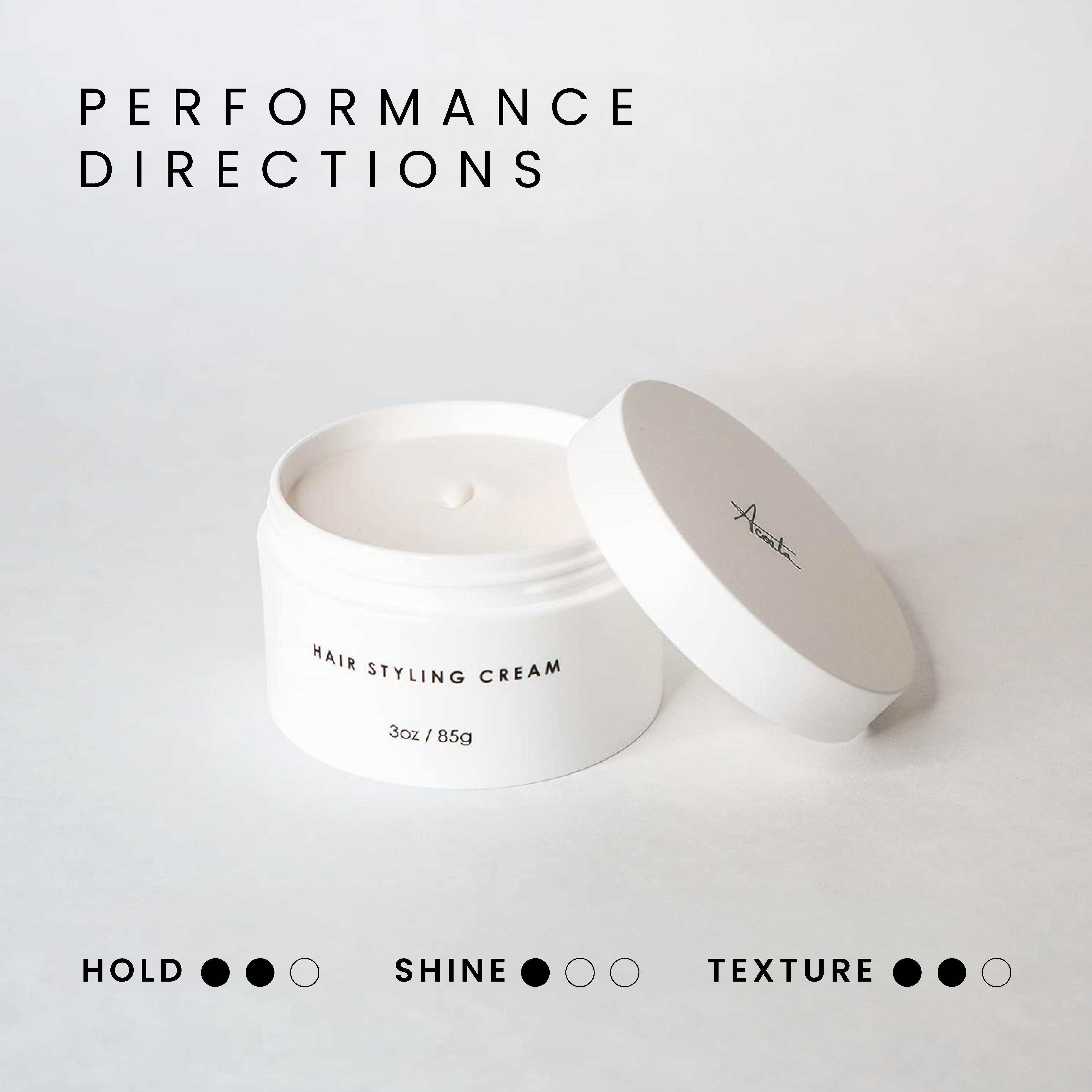 Styling Cream - Firm Hold, Thickening & Nourishing-3 Oz - Forte Series