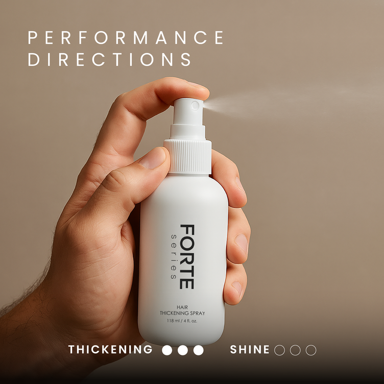 Hair Thickening Spray - Thickening & Oil Control - 4 Oz - Forte Series