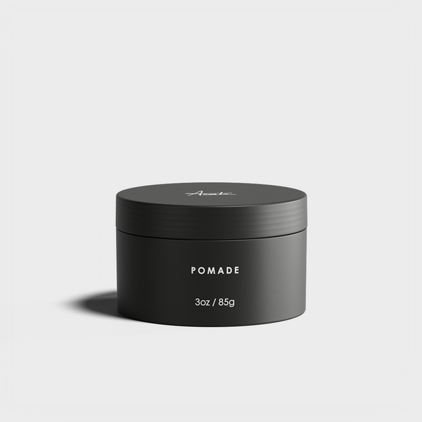 Pomade - Medium Hold, Natural Finish & Water-Based - 3 Oz