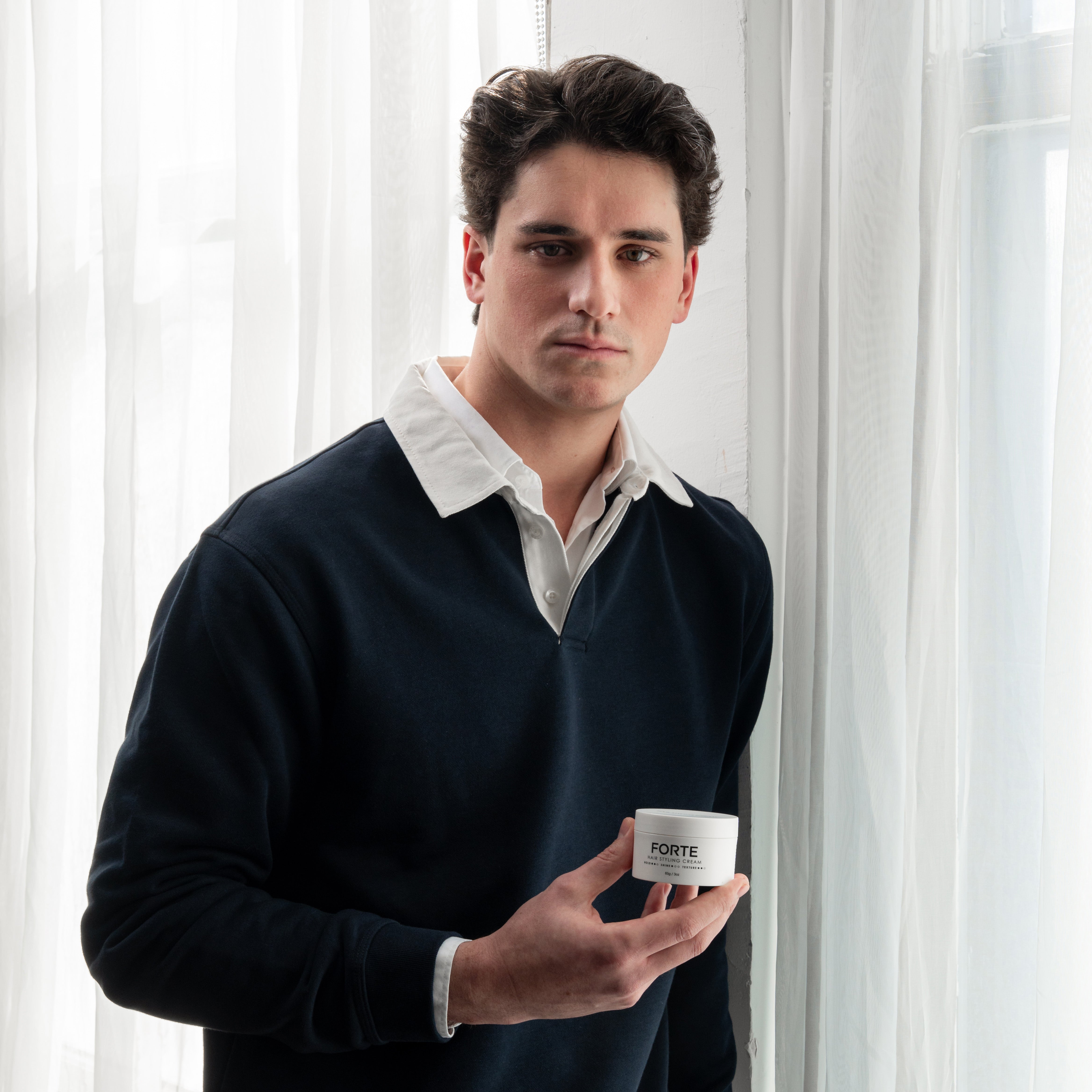 Styling Cream - Firm Hold, Thickening & Nourishing-3 Oz - Forte Series