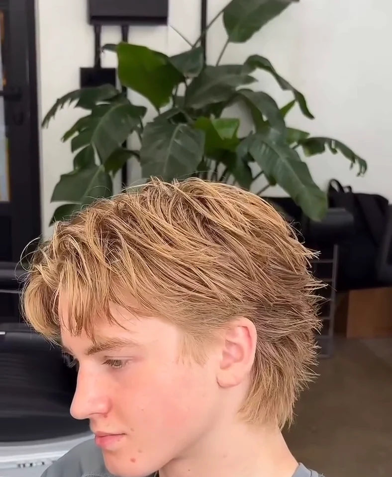 Textured flow · styled with Chrome Clay